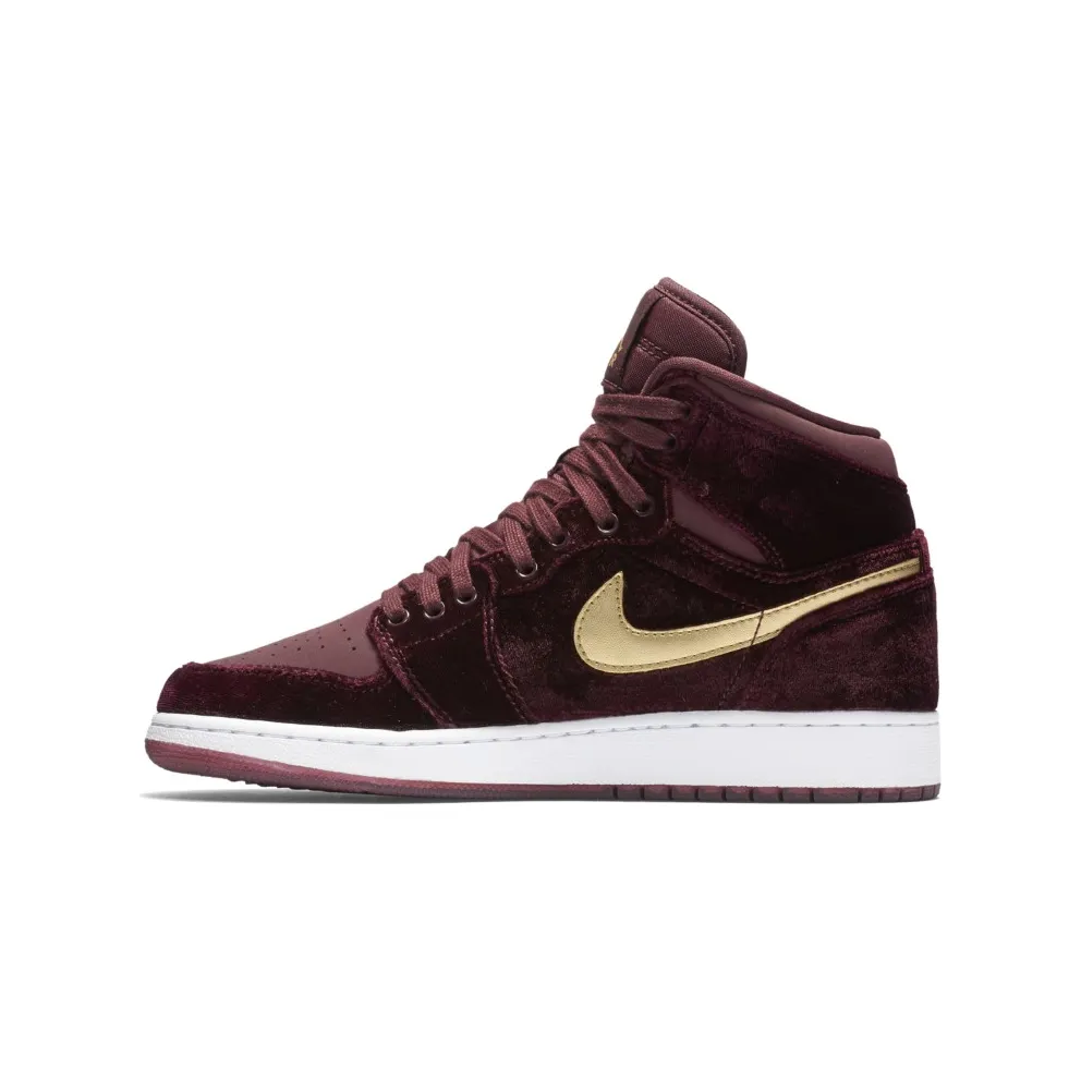 Jordan 1 Retro Heiress Night Maroon (GS) Night Maroon/Metallic Gold-White (832596-640)