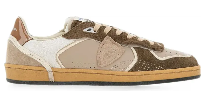 Philippe Model Paris Pgal sneakers met logopatch – Beige (PGLUVXE4)