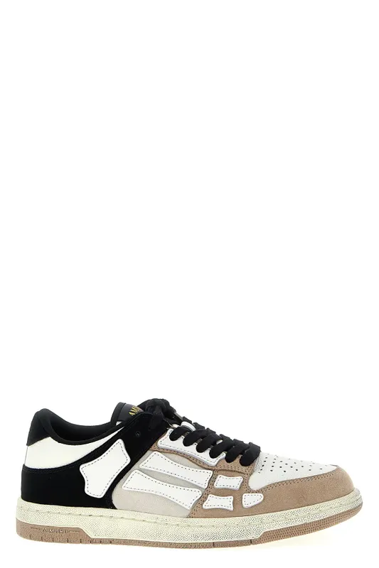 Amiri Distressed Skel Top Low “Multi” (AMFOSR1168BLACK)