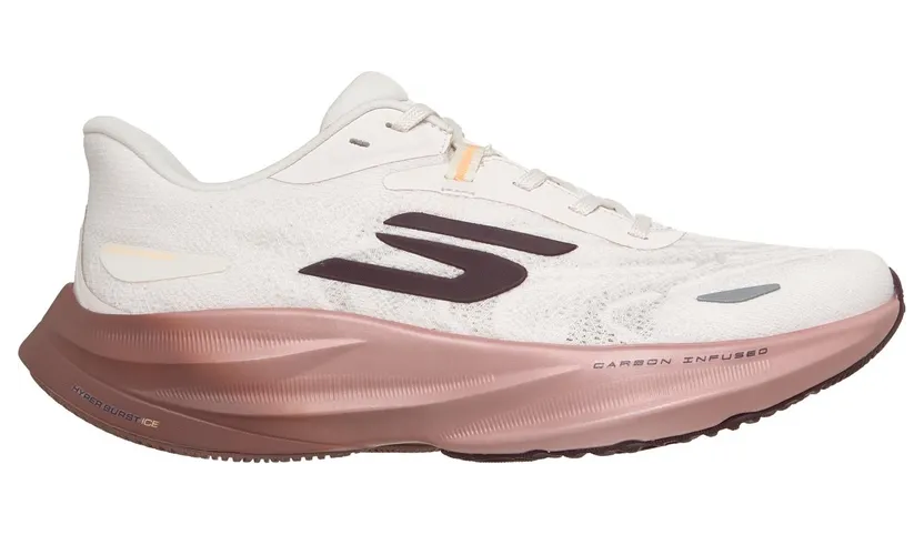 Skechers Aero Spark Sneaker Off White/Mauve