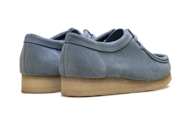 Clarks WALLABEE WEAVE “Powder Blue Suede” (26180614)
