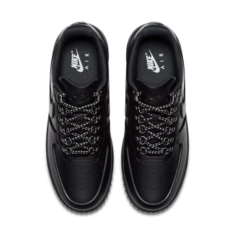 Nike Lunar Force 1 Duckboot Low Black Black/Black-Black (AA1125-001)