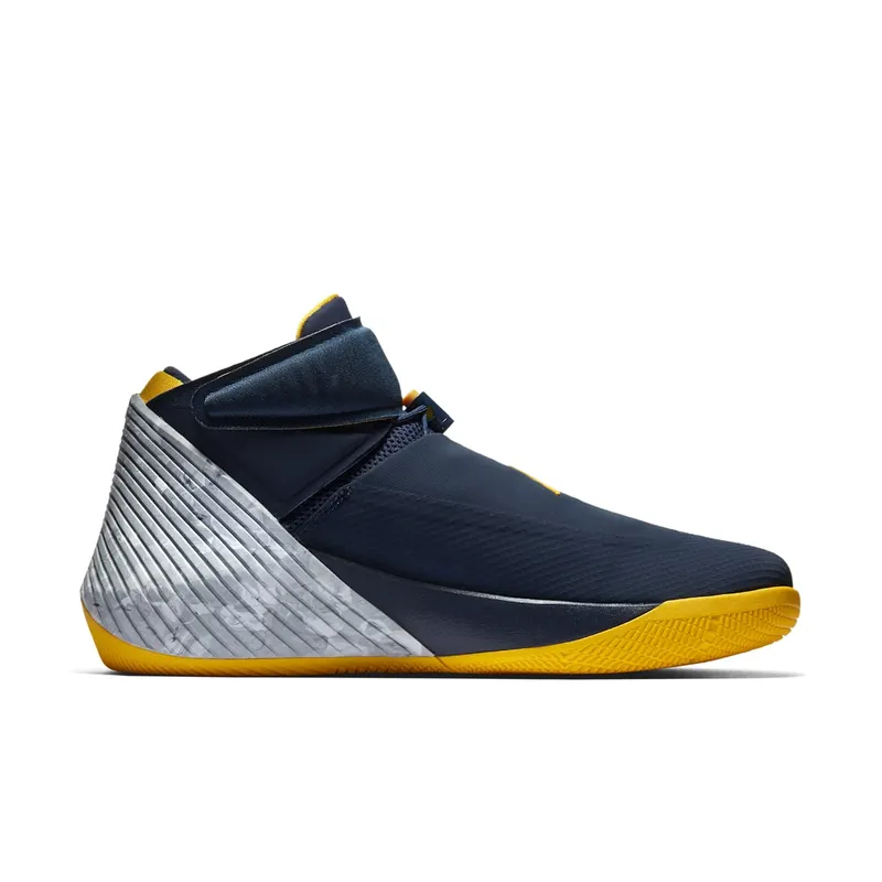 Jordan Why Not Zer0.1 Michigan College Navy/Amarillo-White (AA2510-405)