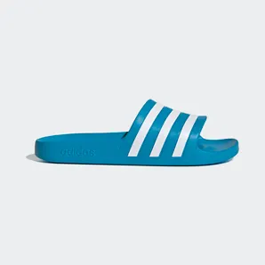 adidas Adilette Aqua Slides “Solar Blue / Cloud White / Solar Blue” (FY8047)