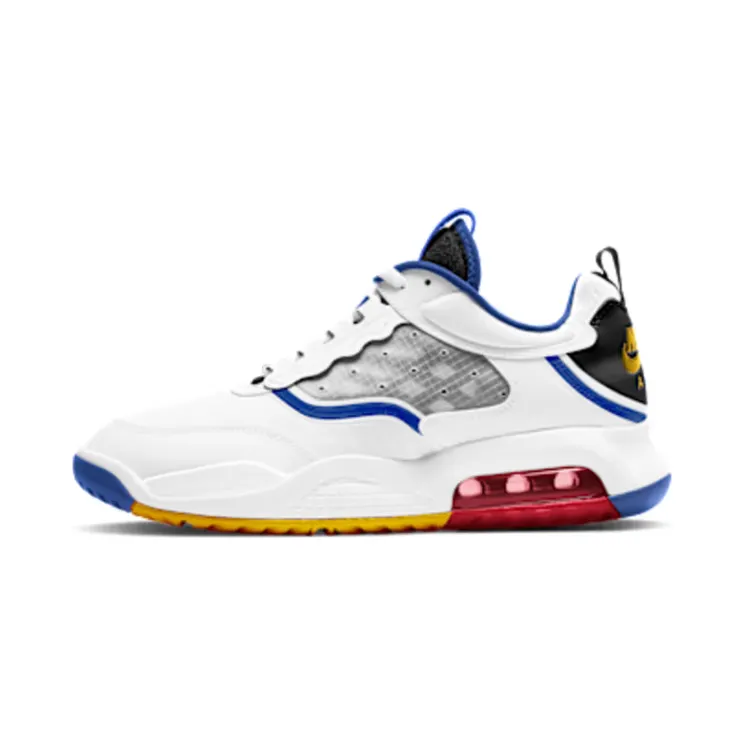 Jordan Air Max 200 ‘Dark Sulfur’ White/Black/Gym Red/Dark Sulfur (CD6105-110)