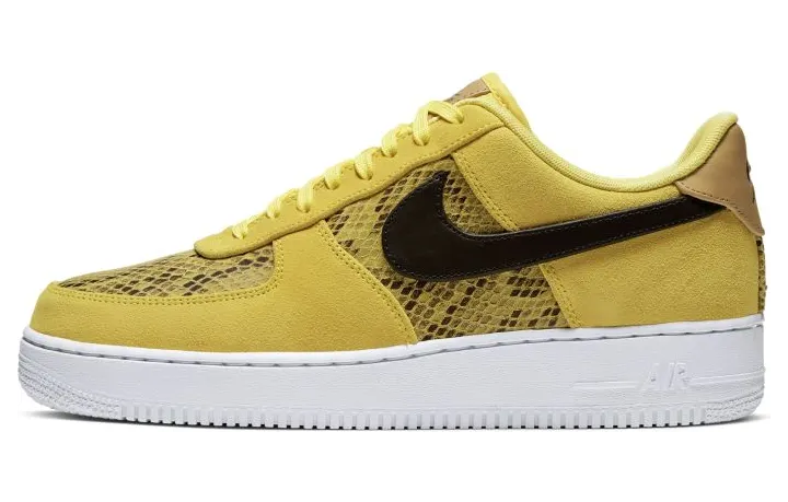 Nike Air Force 1 Low Yellow Snakeskin