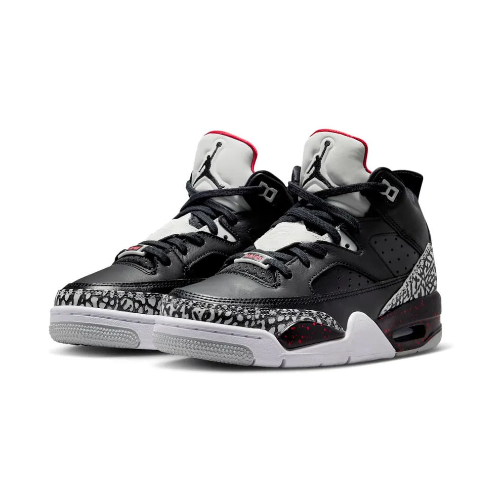 Jordan Son of Mars GS “Black/Black-University Red-Grey Mist-White” (IR0519-003)