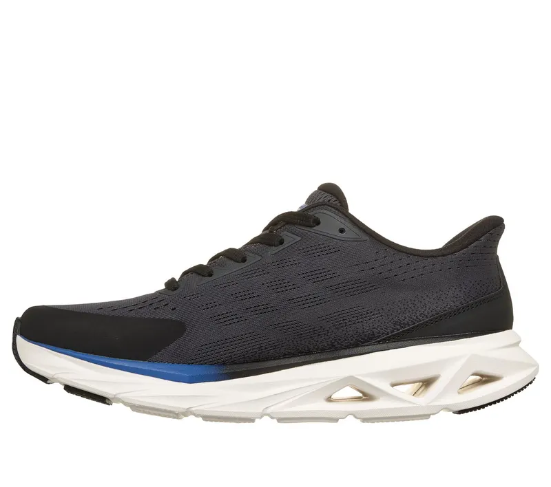 Skechers Slip-ins: Glide-Step Vortex Sneaker Black/Houtskool