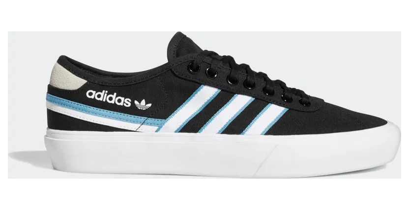 adidas Delpala Schuh Core Black / Cloud White / Hazy Blue (FY7480)