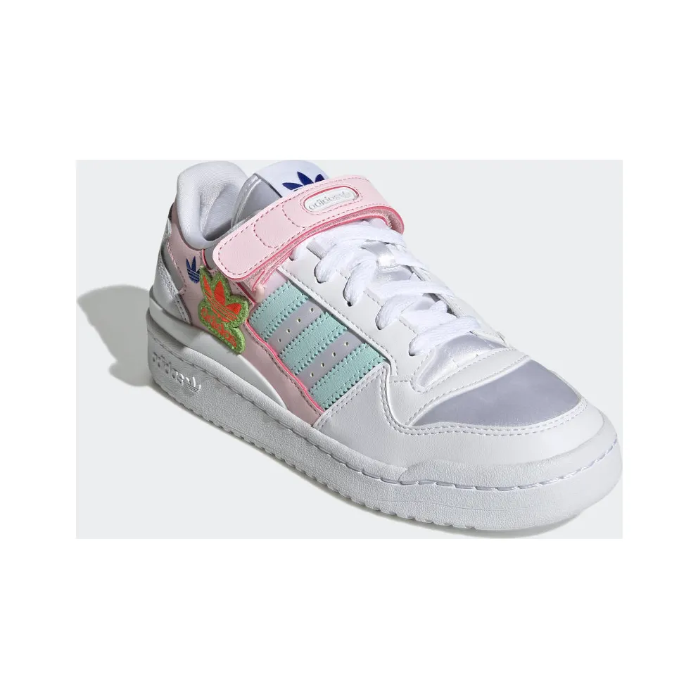 adidas Forum Low Cloud White / Clear Pink / Halo Mint (H05118)