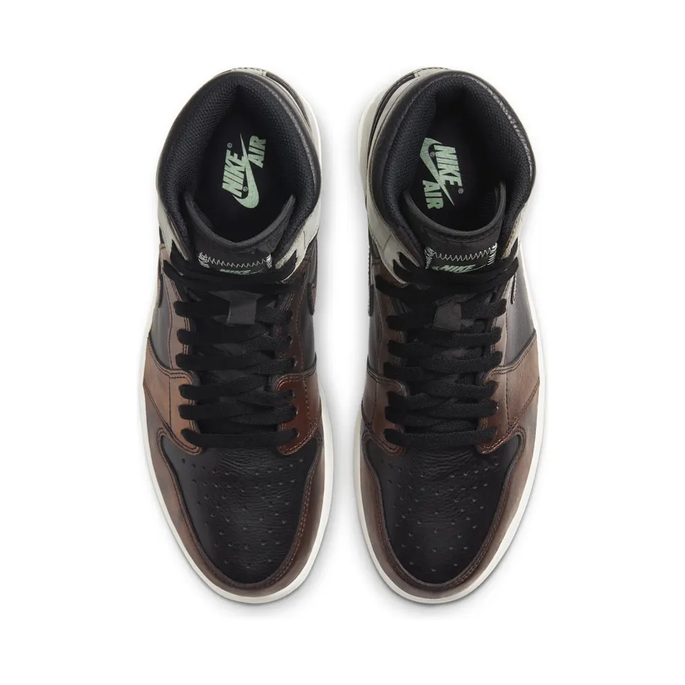 Jordan 1 Retro High Patina – “Black / Grey / Rust” (555088-033)