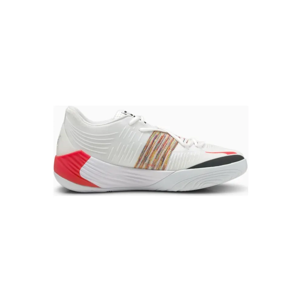 Puma Fusion Nitro Spectra Basketball Shoes White (195684-01)