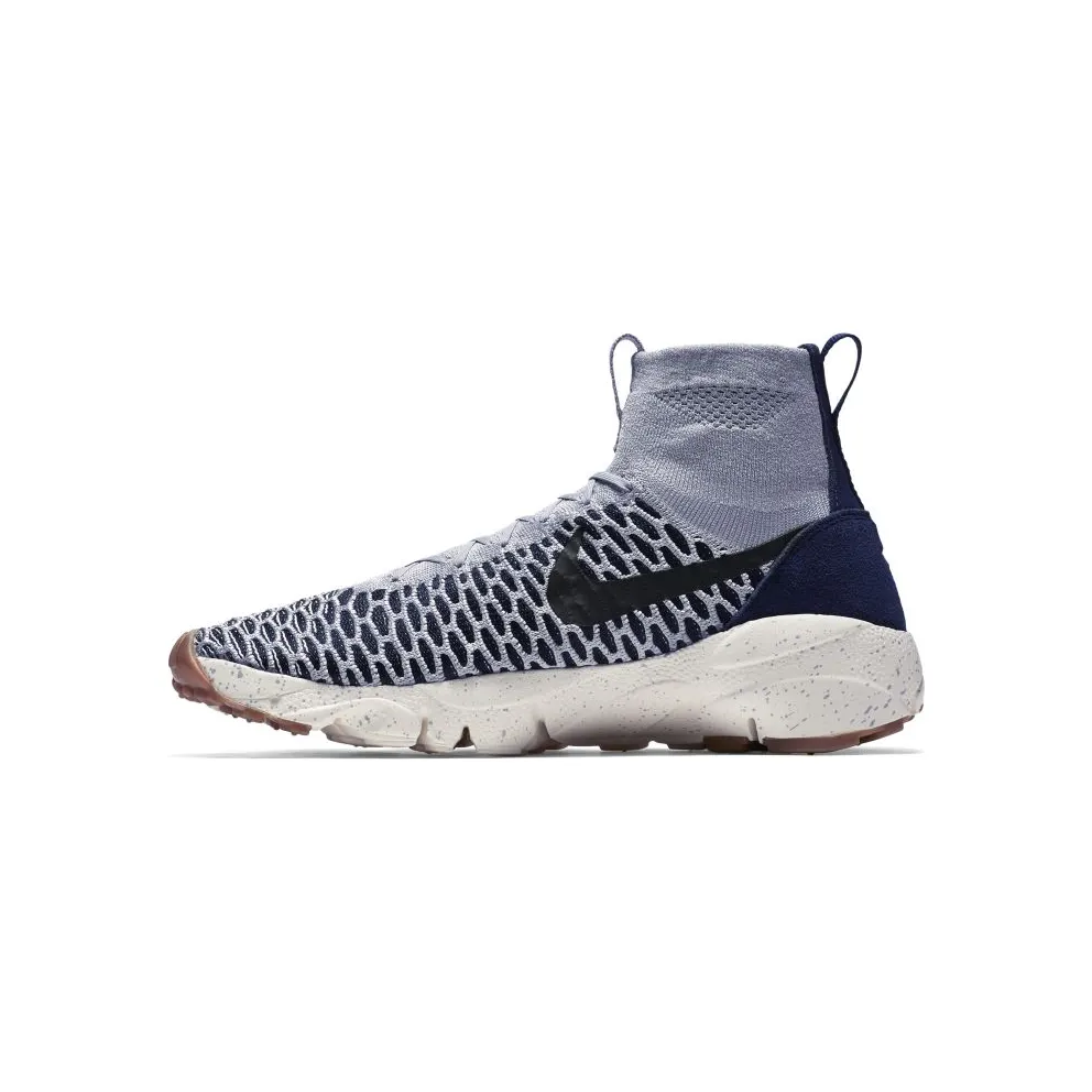 Nike Air Footscape Magista Flyknit Wolf Grey Dark Obsidian Wolf Grey/Black-Sail-Dark Obsidian (816560-001)