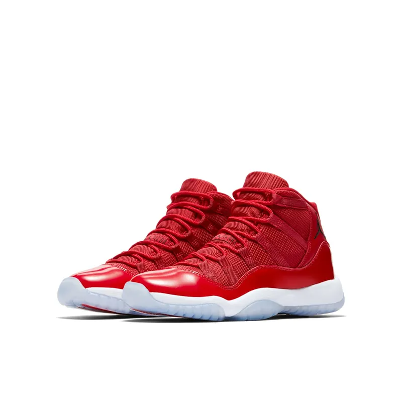 Jordan 11 Retro Win Like 96 (GS) Gym Red/Black-White (378038-623)