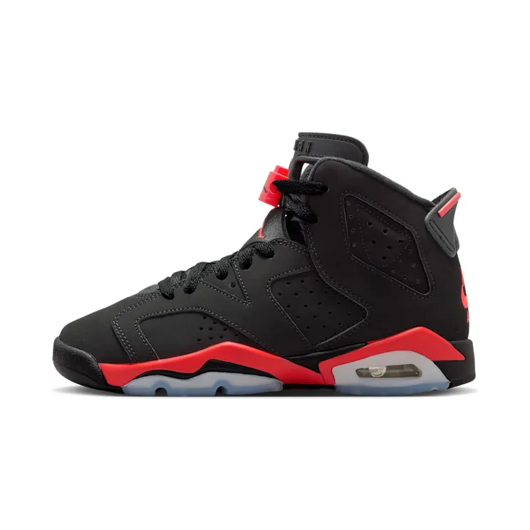 Air Jordan 6 Retro GS Infrared “Black / Light Crimson” (IQ1275-001)