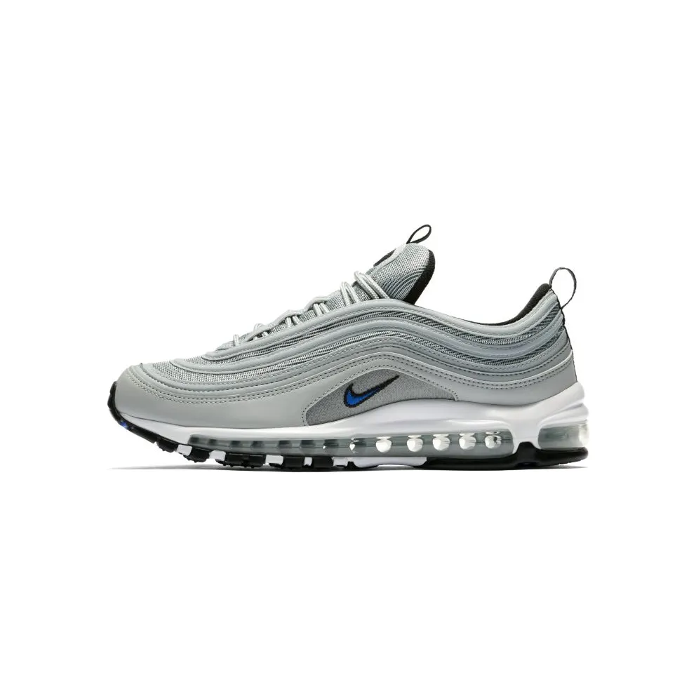 Nike Air Max 97 Metallic Silver Racer Blue Metallic Silver/Racer Blue-Black-White (AQ7331-001)