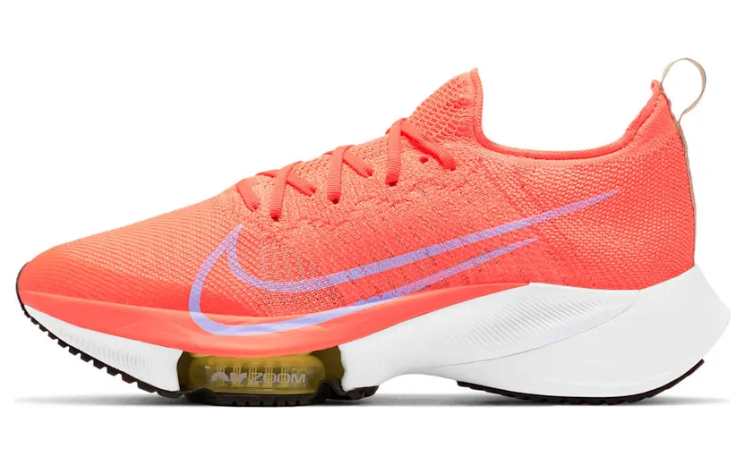 Nike Air Zoom Tempo NEXT% Flyknit ‘Bright Mango’ “Bright Mango / White / Light Citron / Purple Pulse” (CI9924-800)