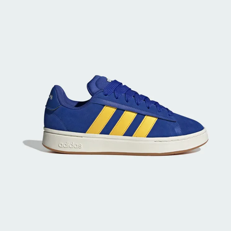 adidas Grand Court Alpha “Semi Lucid Blue / Utility Yellow / Off White” (JI1714)