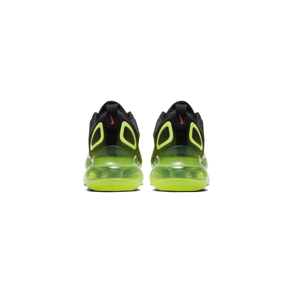 Nike Air Max 720 Retro Future (GS) Black/Bright Crimson-Volt (AQ3196-005)