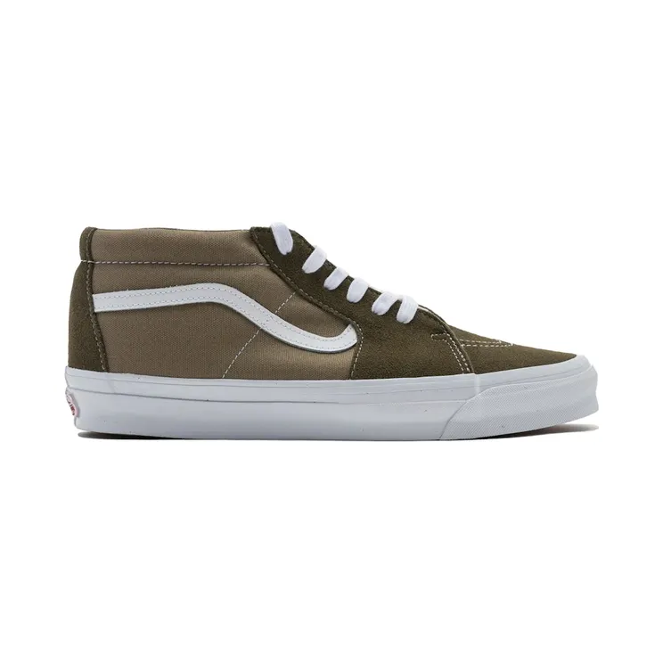 Vans UA OG Sk8-Mid LX Green White (VN0A4BVCY9H)