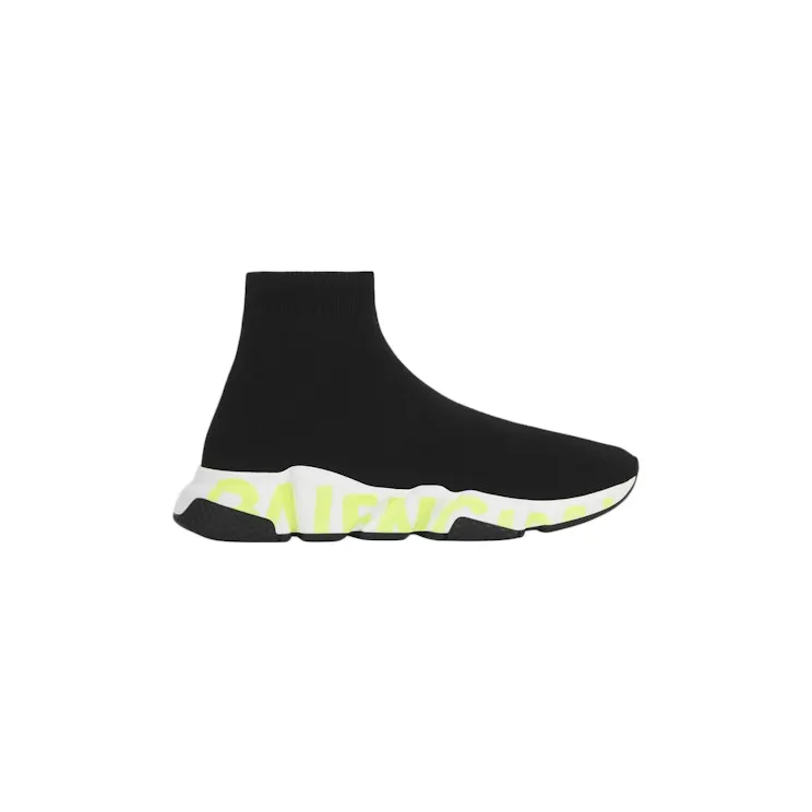 Balenciaga Speed Black Fluo Green