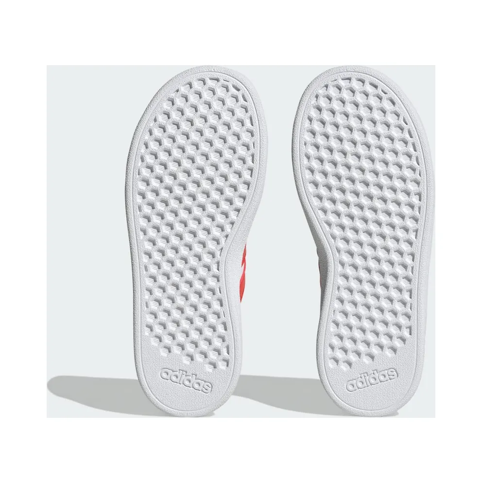 adidas Grand Court Court with Elastische Veters and Velcro Cloud White / Bright Red / Core Black (IG4840)