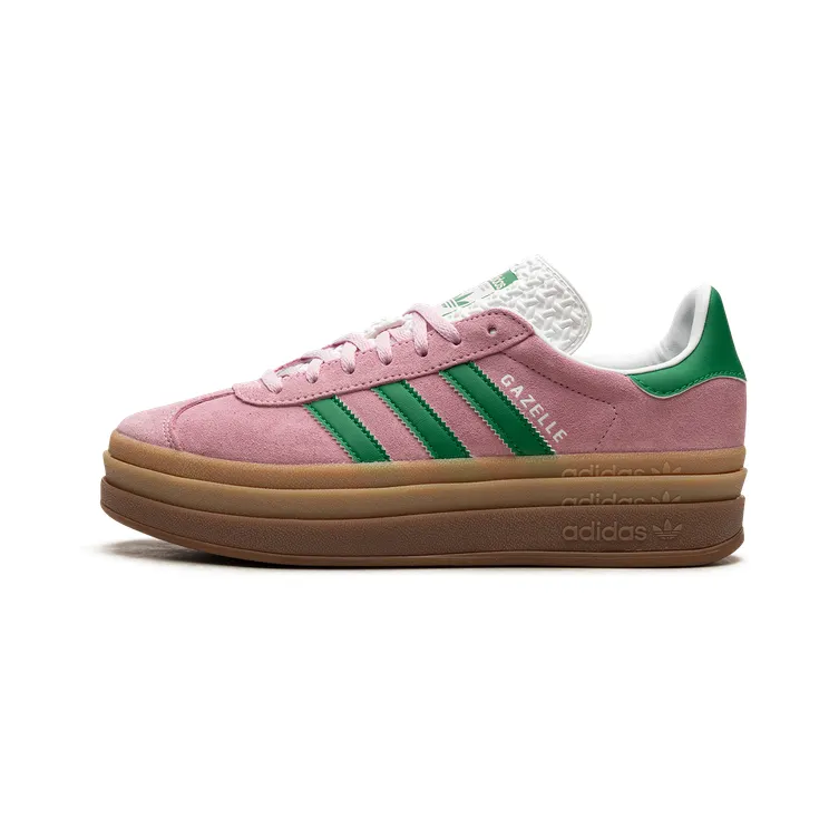adidas Gazelle Bold True Pink / Green / Cloud White (IE0420)