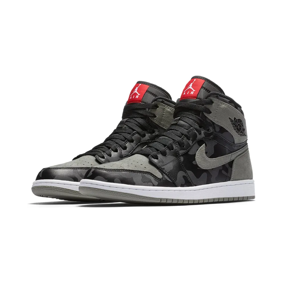 Jordan 1 Retro High Camo 3M Shadow Black/Black-Dark Stucco-White (AA3993-034)