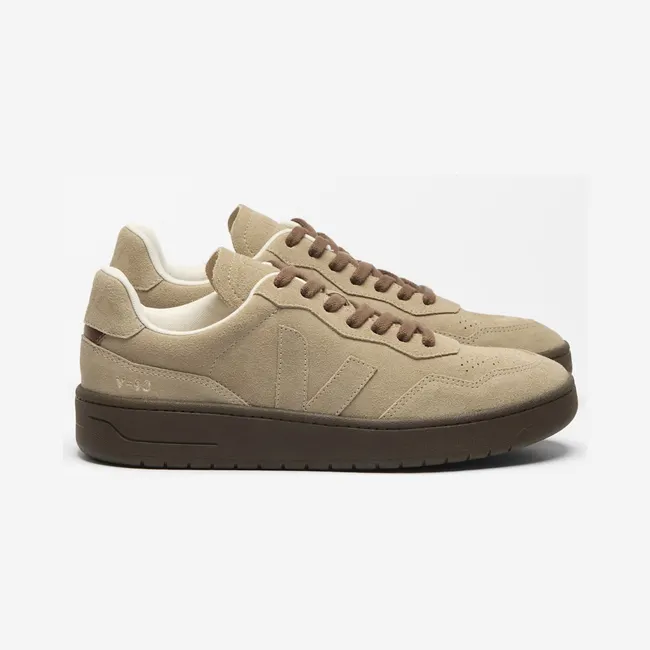 Veja V-90 Suède “Beige” (VD0321729B)