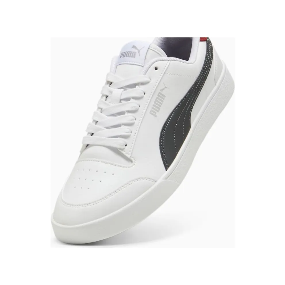 Puma Shuffle White / Shadow Gray / Intense Red (309668-33)