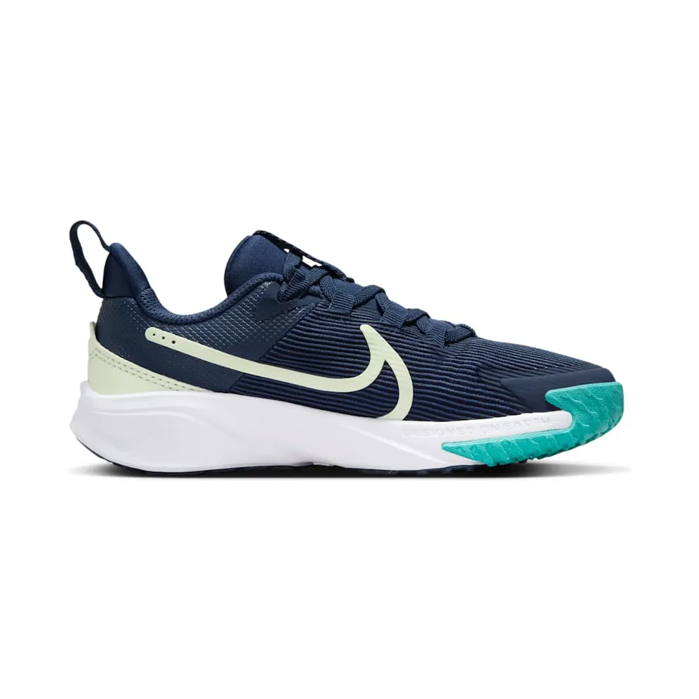 Nike Star Runner 4 Midnight Navy Dusty Cactus White Volt Tint (DX7614-409)