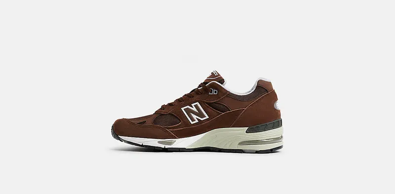 New Balance 991 “Made in UK – Mocha Brown” (M991BGW)