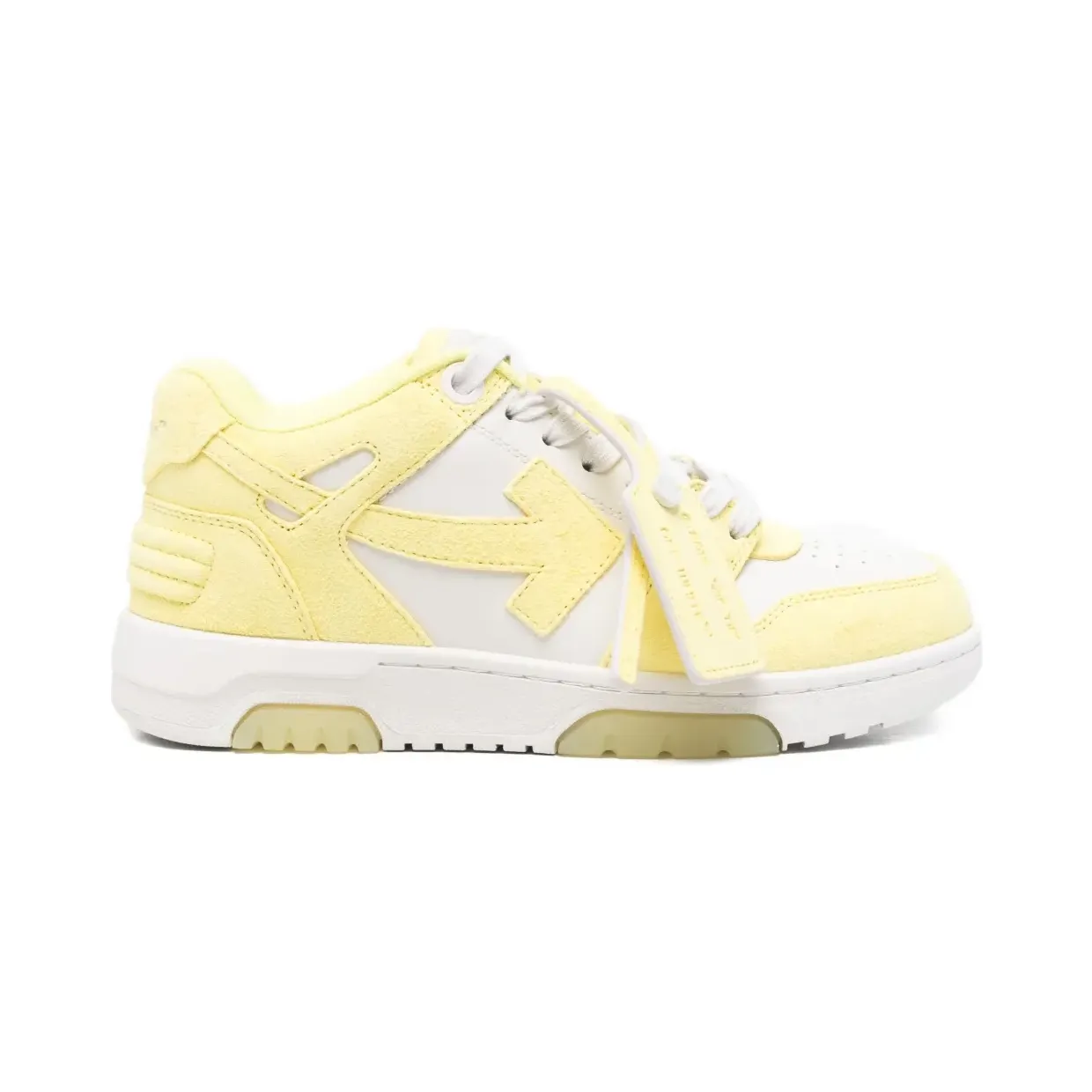 Off-White met Arrow-patroon “Yellow” (OWIA259F25LEA0040518)