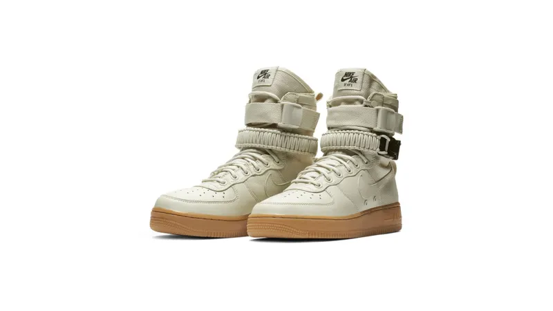 Nike SF Air Force 1 High Light Bone (W) Light Bone/Light Bone-Gum Medium Brown (857872-004)