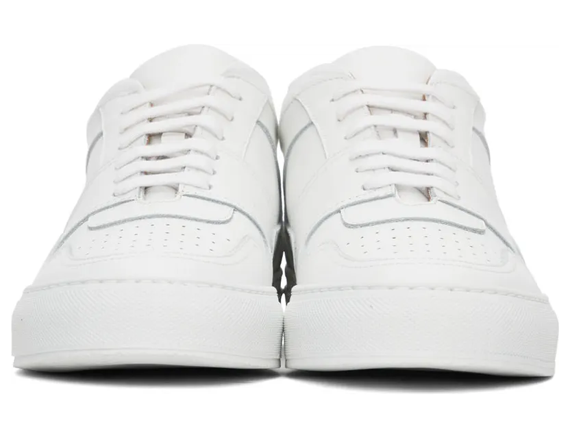 Common Projects White Decades Mid Sneakers (ARTICLE 2334) (2)