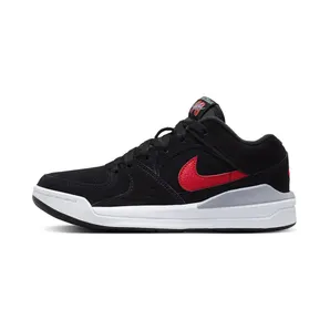 Jordan Stadium 90 Black White Cement Grey Fire Red (FZ4185-010)