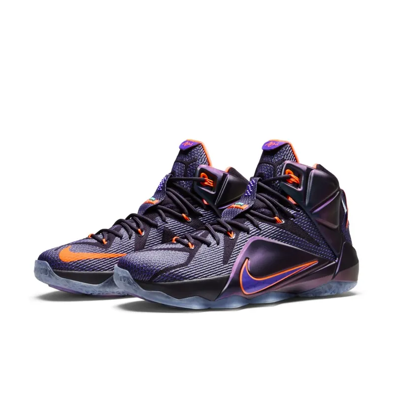 Nike LeBron 12 Instinct Cave Purple/Hyper Grape-Hyper Crimson-Hyper Turquoise (684593-583)