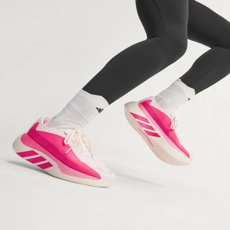 Adidas Hyperboost Edge Running Shoes Hyper White / Solar Turbo / Solar Turbo (KI4406)