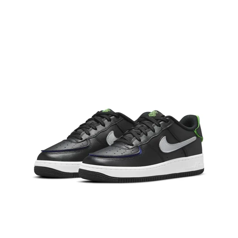 Nike Air Force 1/1 Older Kids’ Black (DH7341-001)