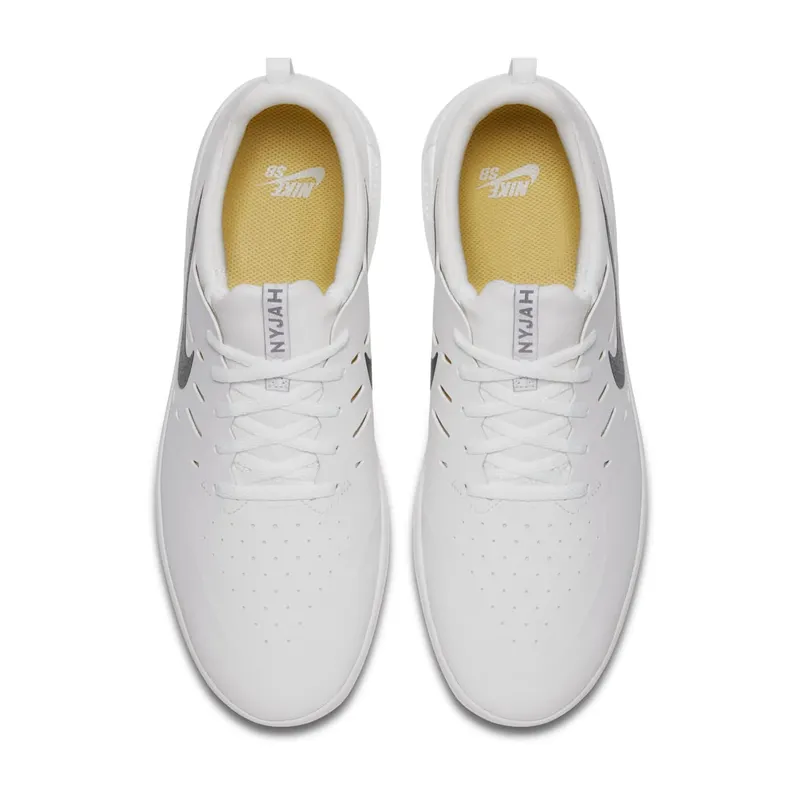 Nike SB Nyjah White Anthracite Summit White/Lemon Wash-Anthracite (AA4272-100)