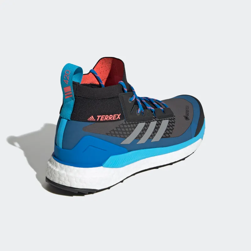 Adidas Terrex Free Hiker GTX Hiking Grey Six / Grey Three / Blue Rush (GZ0356)