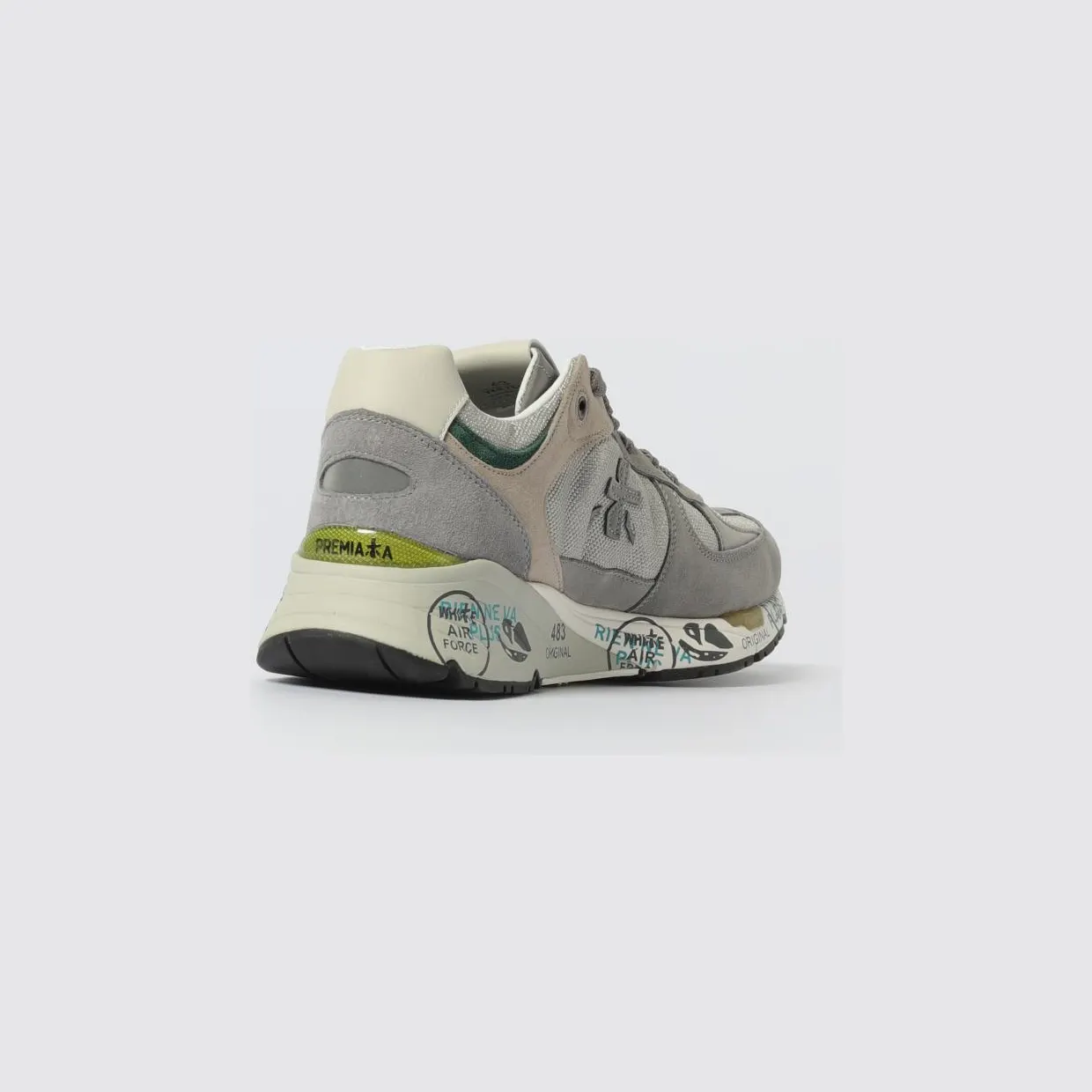 Premiata Sneakers Grey (MASE7821) (2)