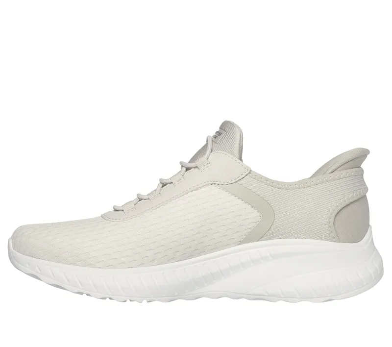Skechers Slip-ins: BOBS Sport Squad Chaos – Off-White – “White” (117504 OFWT)