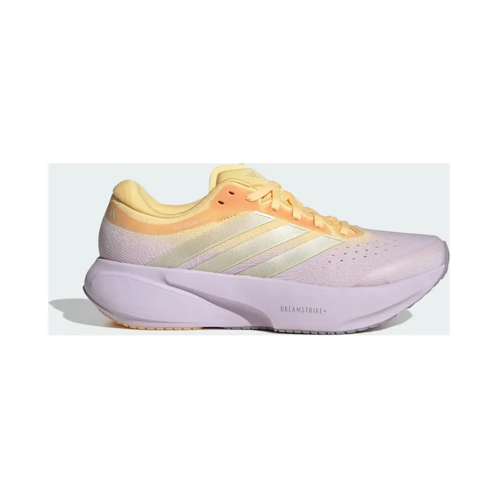 Adidas SUPERNOVA RISE 3 Running Shoes Ice Lavender / Ice Gold Met. / Ice Tangerine (JR7377)