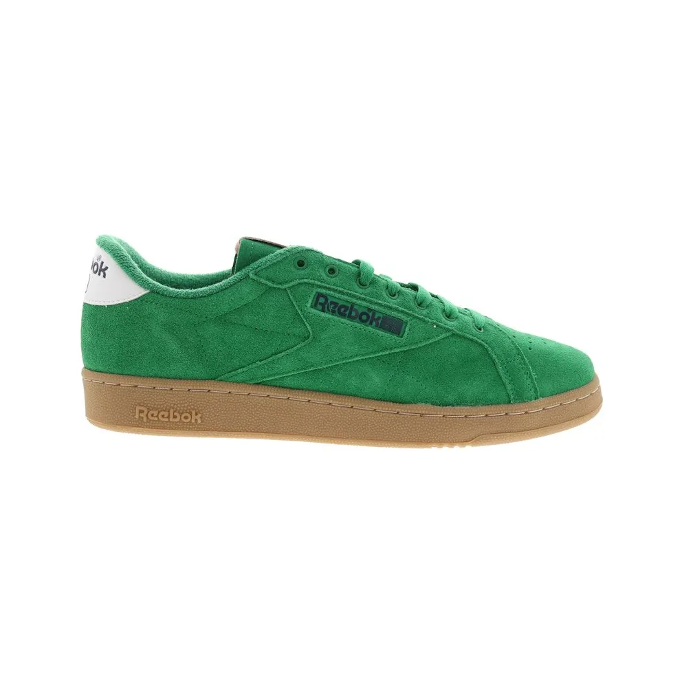 Reebok Club C 85 Grounds Shoes Glen Green / Vector Red / Reebok Rubber Gum-04 (GV6953)
