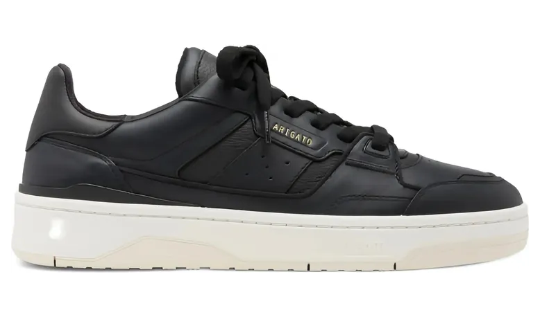 Axel Arigato Clay Leather Panelled “Black” (F3528002)
