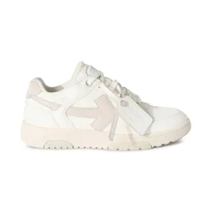 OFF-WHITE Out Of Office OOO Low Tops White Lilac Purple (OWIA276S24LEA0010136)
