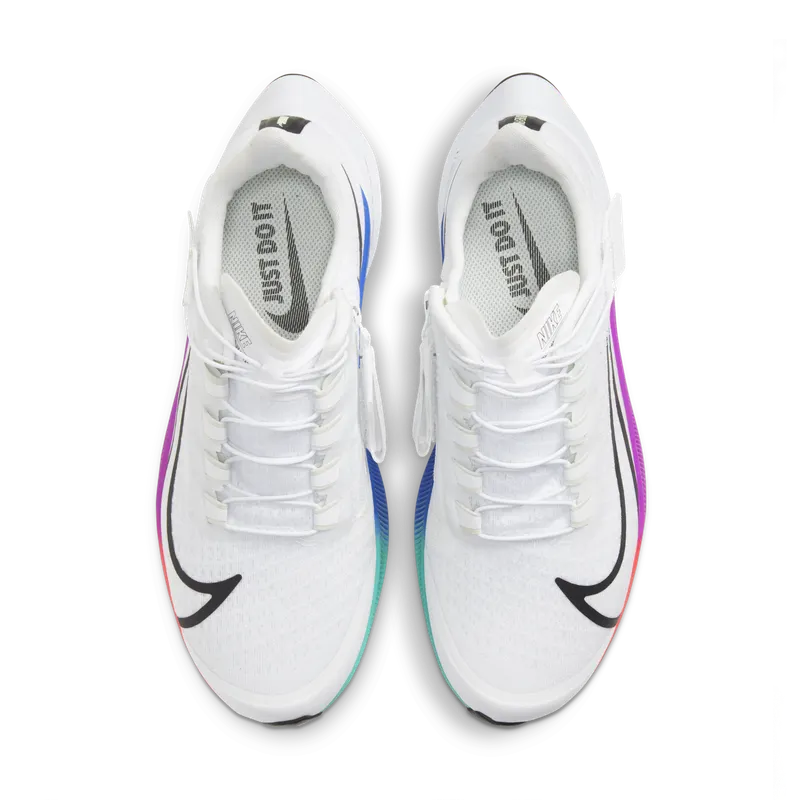 Nike Air Zoom Pegasus 37 Flyease White Multi-Color (W) White/Hyper Violet-Spruce Aura-Flash Crimson (CK8605-100)