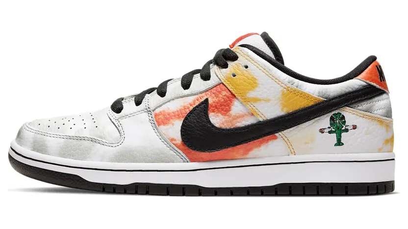 Nike SB Dunk Low ‘Tie-Dye Raygun’ White (2019) (BQ6832-101)