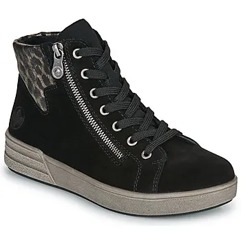 Rieker – Lace-up Shoes Hoog – Women – Shoes – Black (X070900)